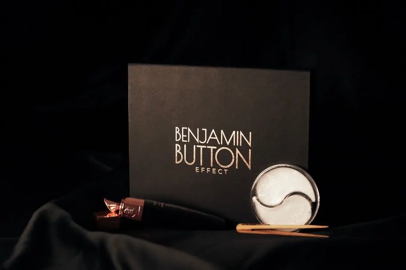 Benjamin Button Effect Collagen Mask (Kit) – Yeni Nesil Kırışıklık Karşıtı Serum 25ml + Kollajen Patch
