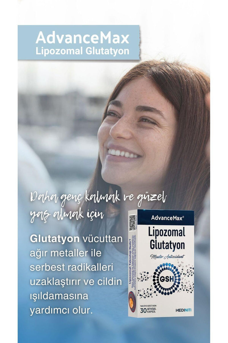 Advancemax Lipozomal Glutatyon 30 Kapsül