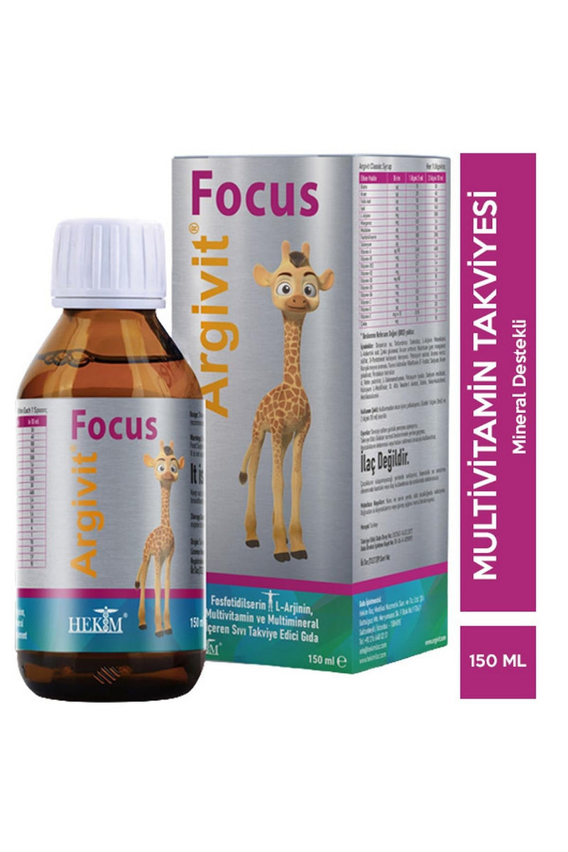 Argivit Focus Takviye Edici Gıda 150 ml