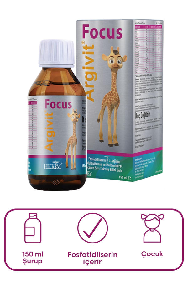 Argivit Focus Takviye Edici Gıda 150 ml