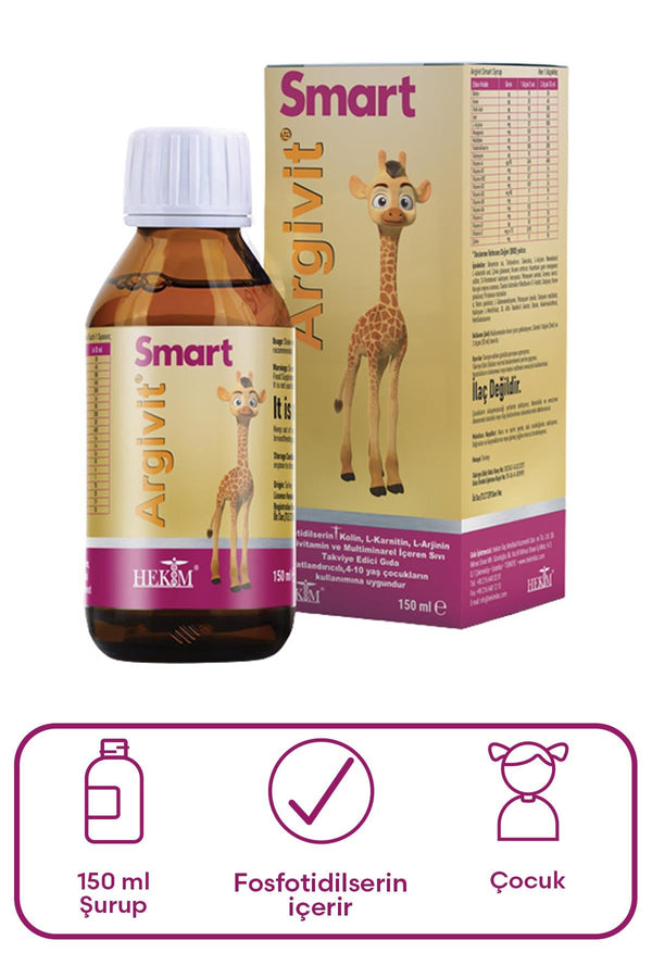 Argivit Smart Sıvı Takviye Edici Gıda 150 ml