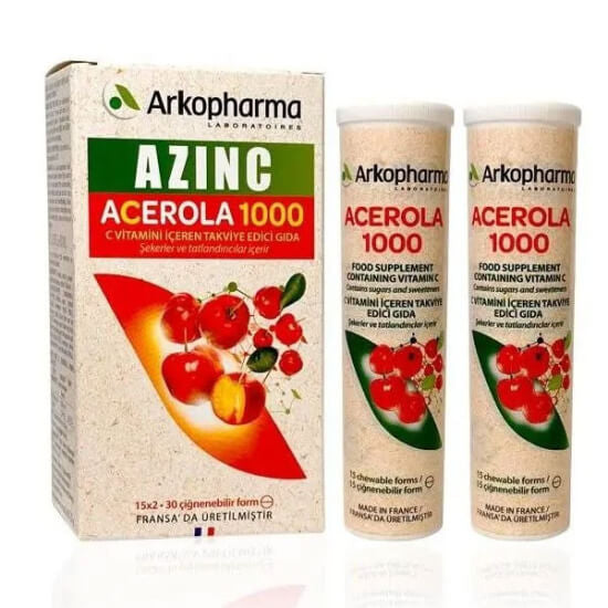 Arkopharma Azinc Acerola 1000 30 Tablet