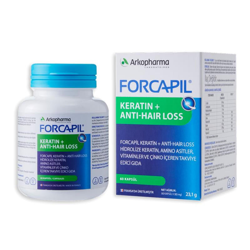 Arkopharma Forcapil Keratin Anti Hair Loss 60 Kapsül