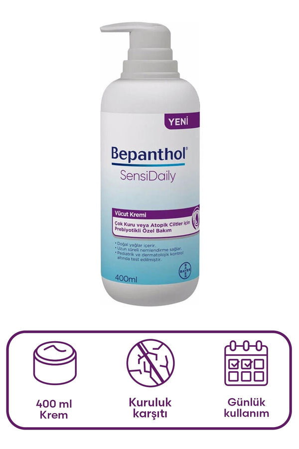 Bepanthol SensiDaily Vücut Kremi 400 ml