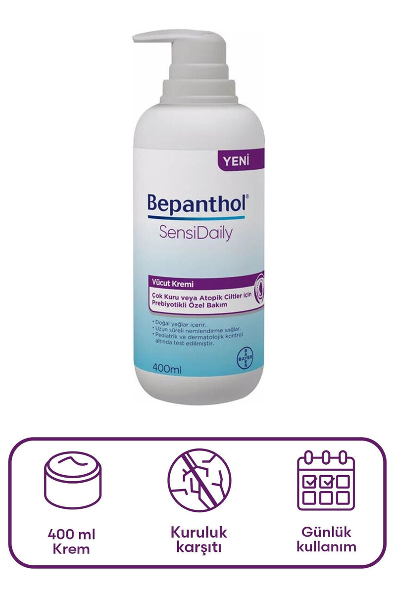 Bepanthol SensiDaily Vücut Kremi 400 ml