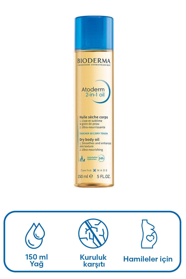 Bioderma Atoderm 2 In 1 Body Oil 150 ml