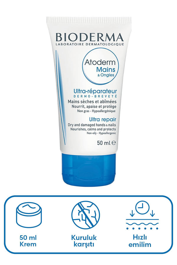 Bioderma Atoderm Hand Cream 50 ml