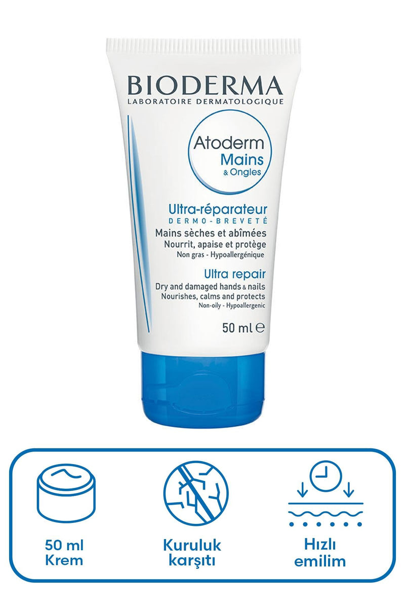 Bioderma Atoderm Hand Cream 50 ml