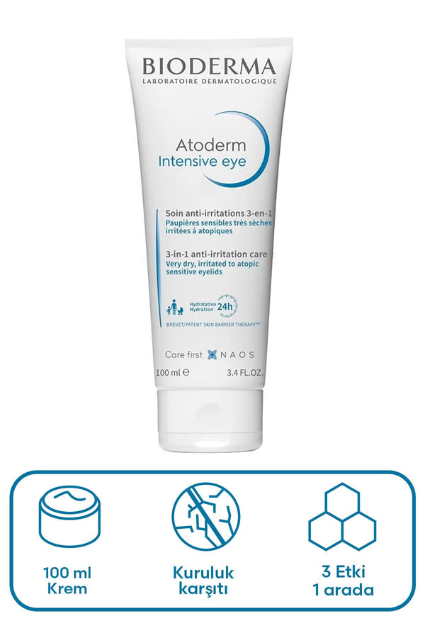 Bioderma Atoderm Intensive Göz Çevresi Kremi 100 ml