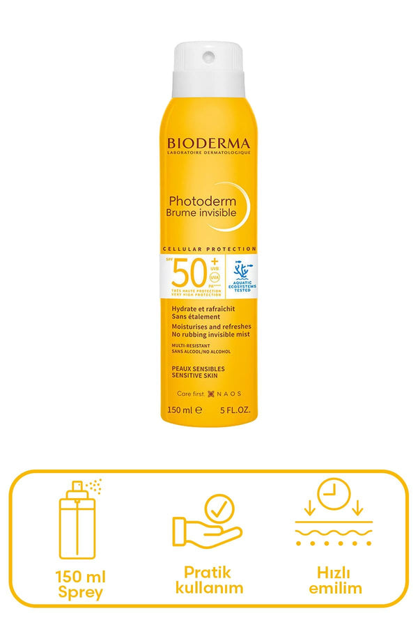 Bioderma Photoderm Brume Invisible Mist SPF 50+ 150 ml