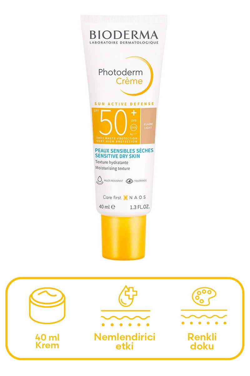 Bioderma Photoderm Krem SPF50+ 40 ml - Light