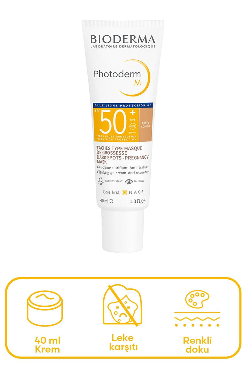 Bioderma Photoderm M SPF 50+ Krem Golden 40 ml