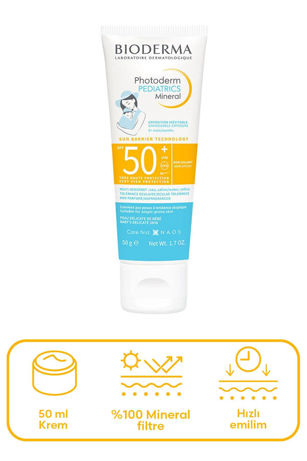 Bioderma Photoderm Pediatrics Mineral SPF50+ 50 gr