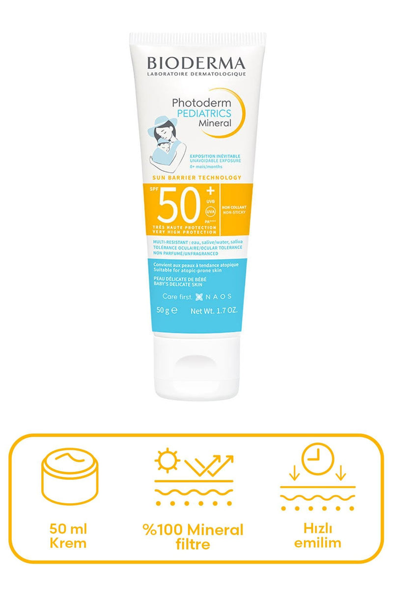 Bioderma Photoderm Pediatrics Mineral SPF50+ 50 gr