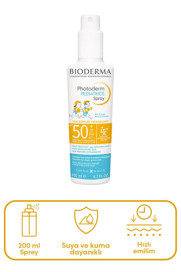 Bioderma Photoderm Pediatrics Spray SPF50+ 200 ml
