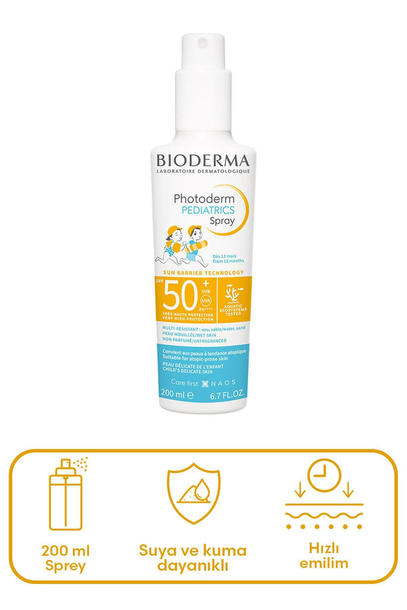 Bioderma Photoderm Pediatrics Spray SPF50+ 200 ml