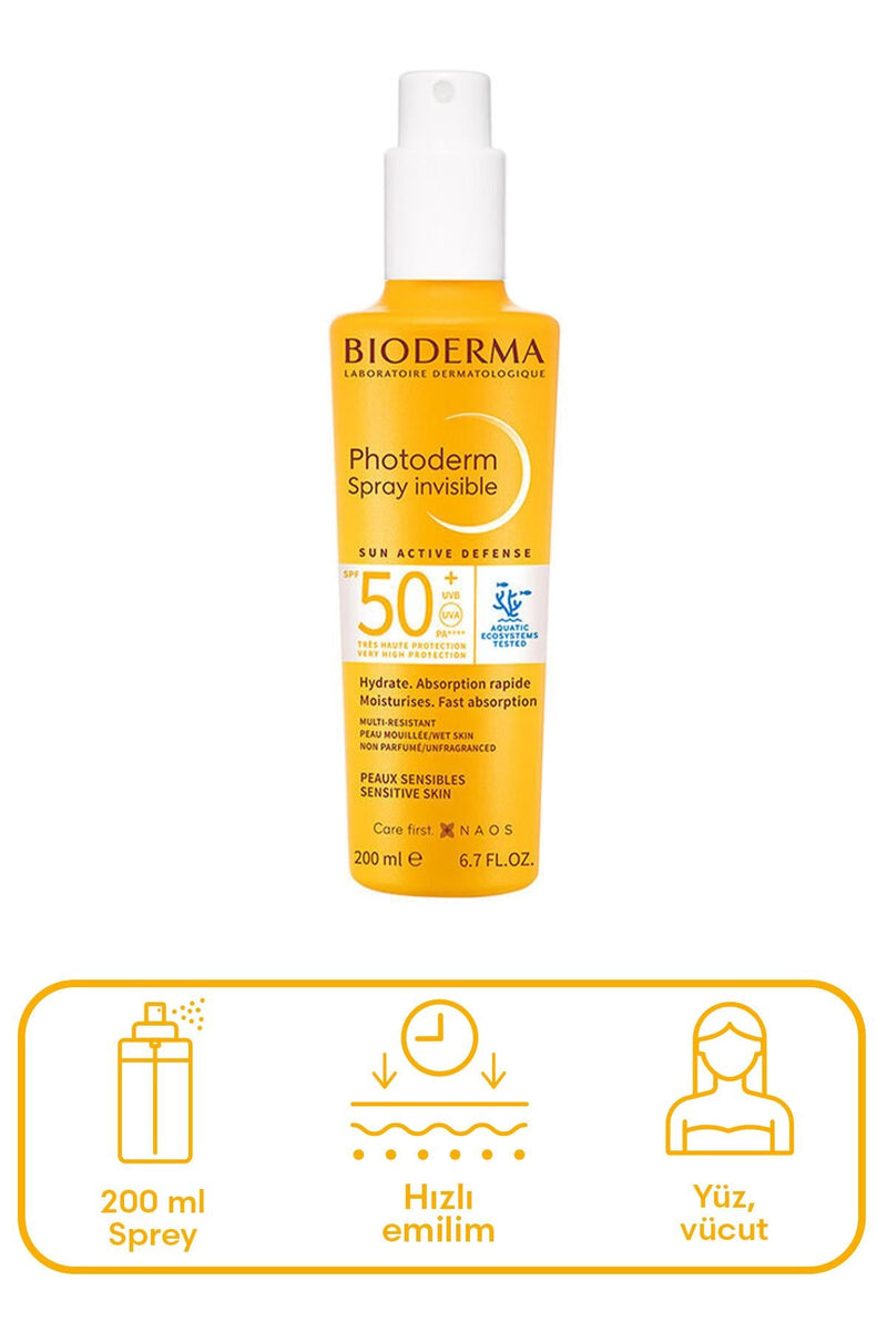 Bioderma Photoderm SPF50+ Güneş Koruyucu Sprey 200 ml