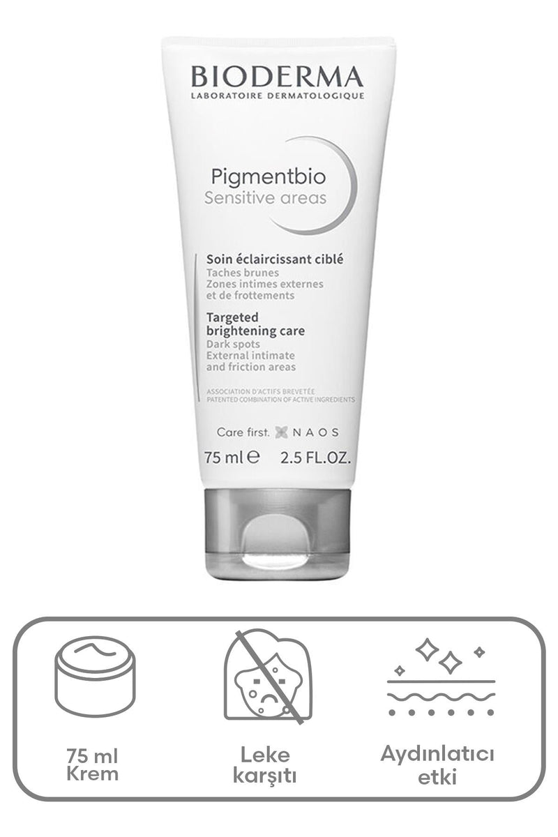 Bioderma Pigmentbio Hassas Bölge Aydınlatıcı Krem 75 ml