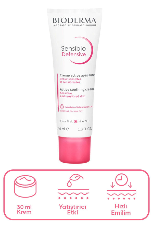 Bioderma Sensibio Defensive Active Soothing Cream 40 ml