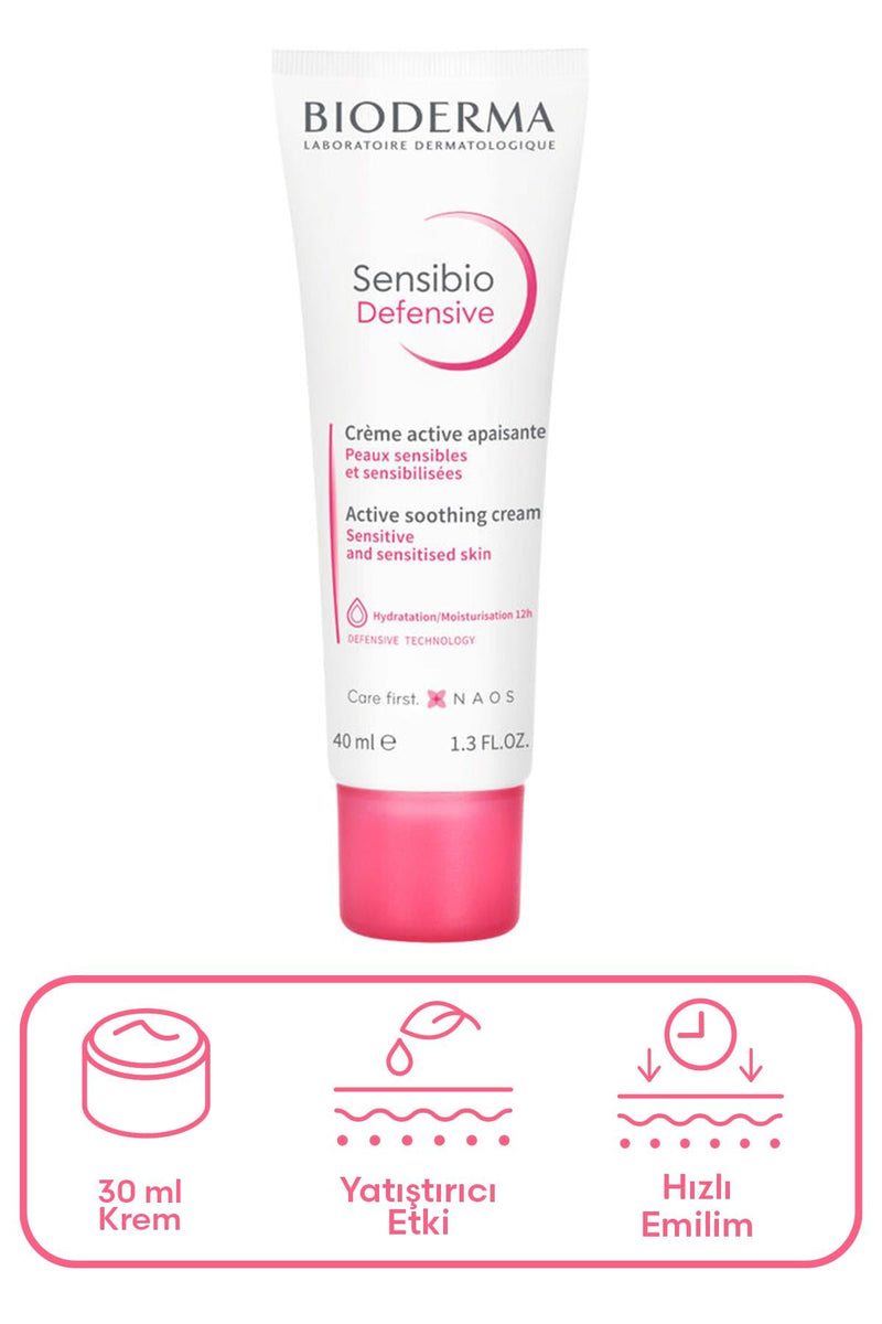Bioderma Sensibio Defensive Active Soothing Cream 40 ml