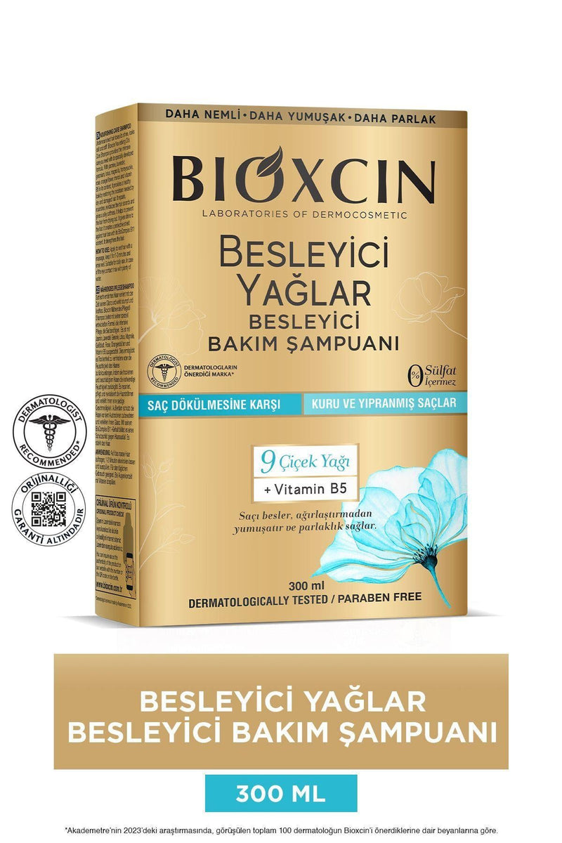 Bioxcin Besleyici Yağlar Bakım Şampuanı 300 ml