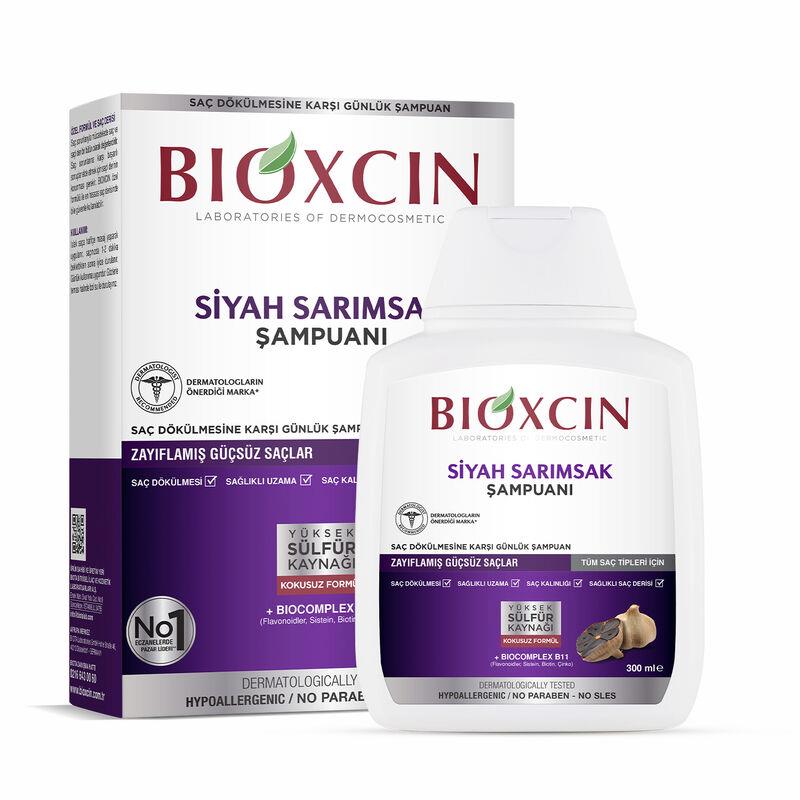 Bioxcin Siyah Sarımsaklı Şampuan 300 ml