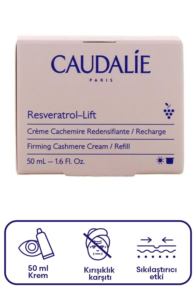 Caudalie Resveratrol Lift Sıkılaştırıcı Kaşmir Krem Refill 50 ml