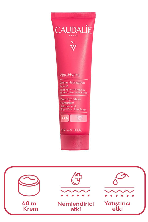 Caudalie VinoHydra Yoğun Nemlendirici Bakım Kremi 60 ml