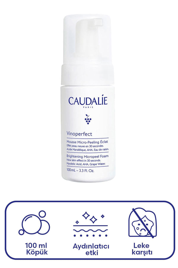 Caudalie Vinoperfect Işıltı Verici Mikro Peeling Temizleme Köpüğü 100 ml