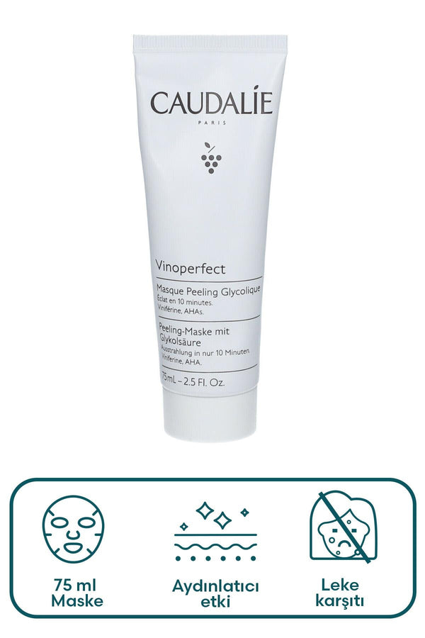 Caudalie Vinoperfect Leke Karşıtı ve Işıltı Verici Glikolik Maske 75 ml