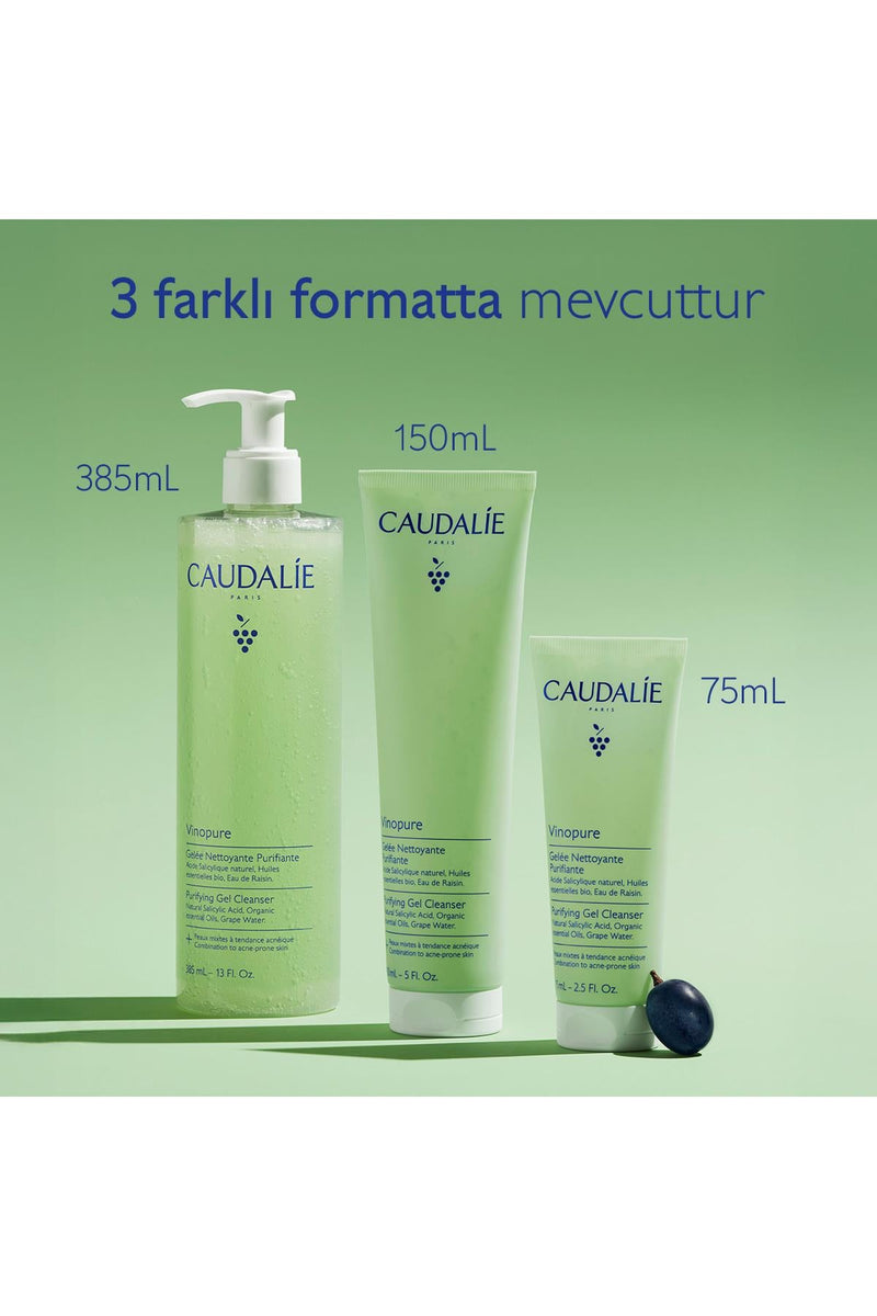 Caudalie Vinopure Arındırıcı Temizleme Jeli 75 ml