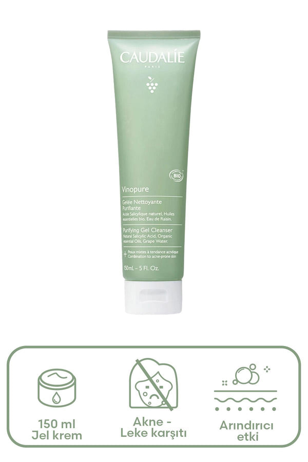 Caudalie Vinopure Arındırıcı Temizleme Jeli 150 ml