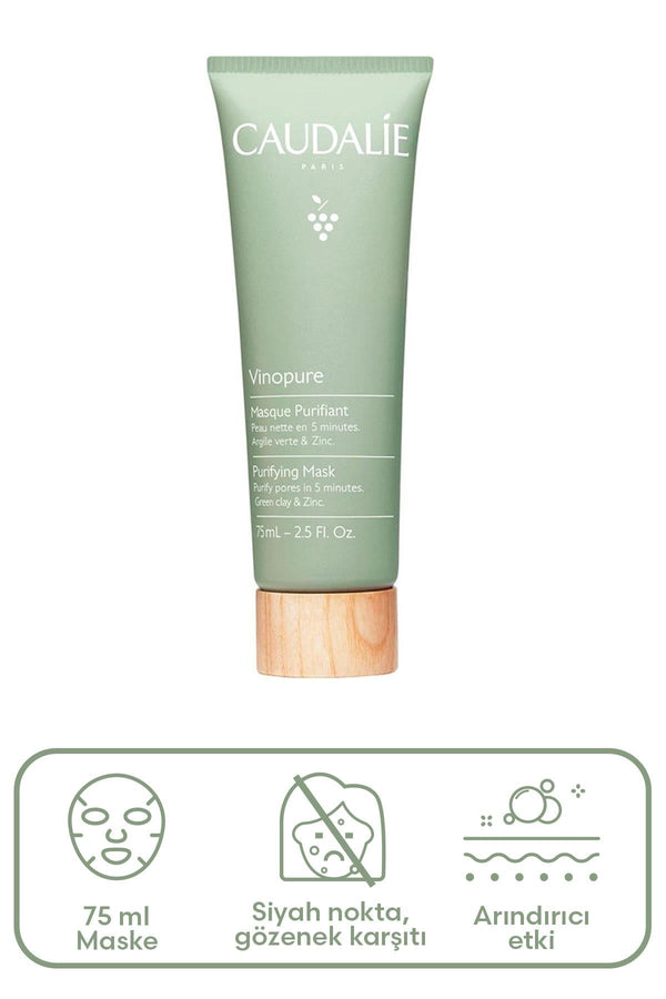 Caudalie Vinopure Purifying Mask 75 ml