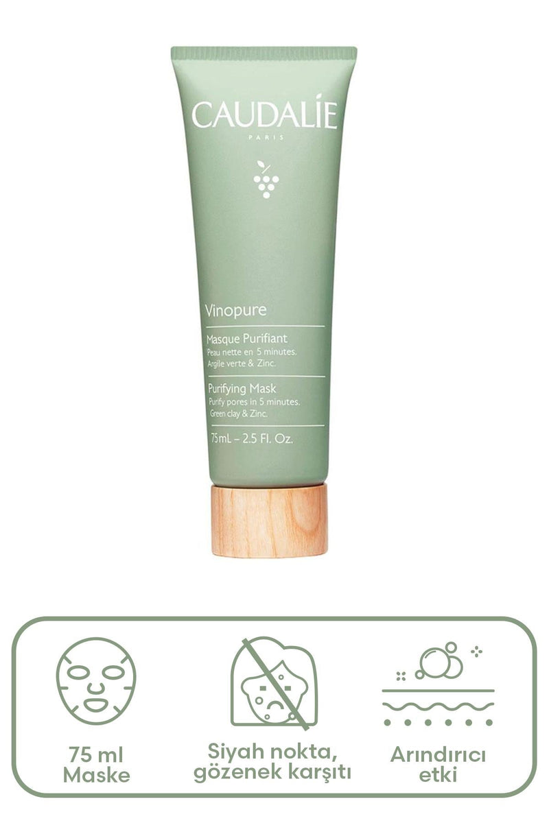 Caudalie Vinopure Purifying Mask 75 ml