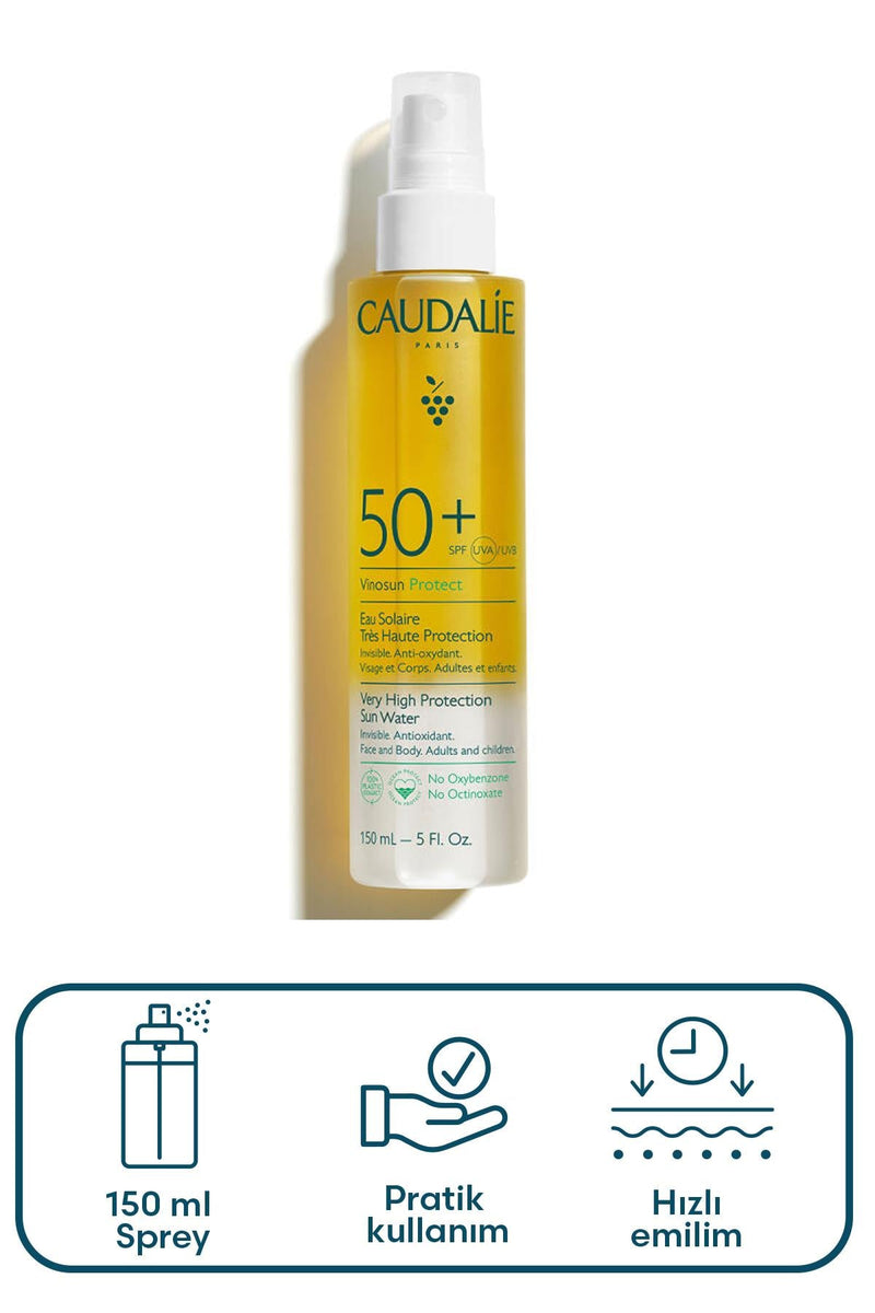 Caudalie Vinosun Protect Spf 50 Güneş Suyu 150 ml