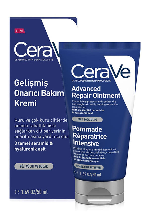 Cerave Kuru Ciltler İçin Gelişmiş Onarıcı Bakım Kremi 50 ml
