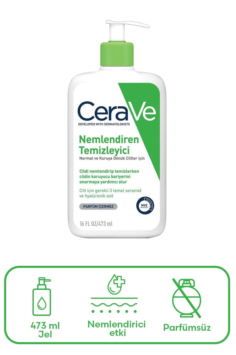 Cerave Nemlendiren Temizleyici 473 ml