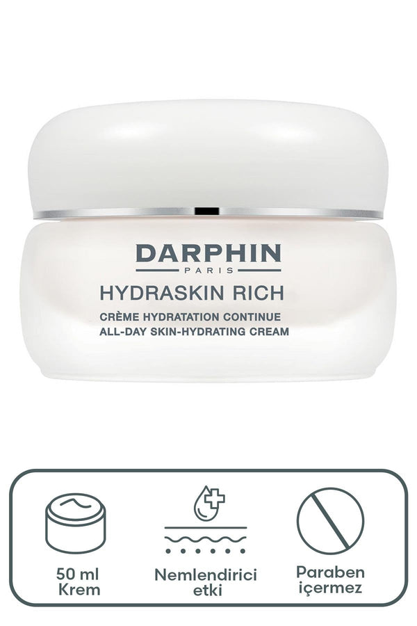 Darphin Hydraskin Rich Cream Nemlendirici Bakım Kremi 50 ml