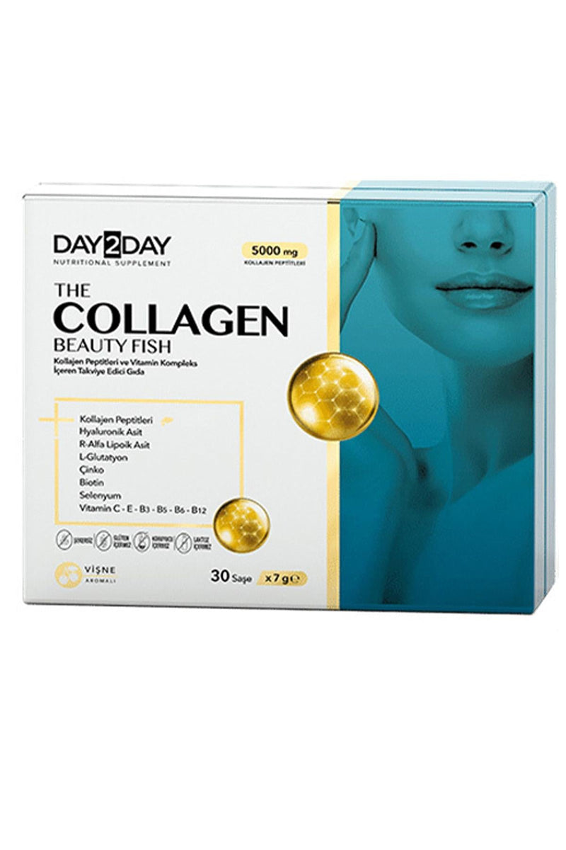 Day2Day The Collagen Beauty Fish Balık Kolajeni 30 Saşe