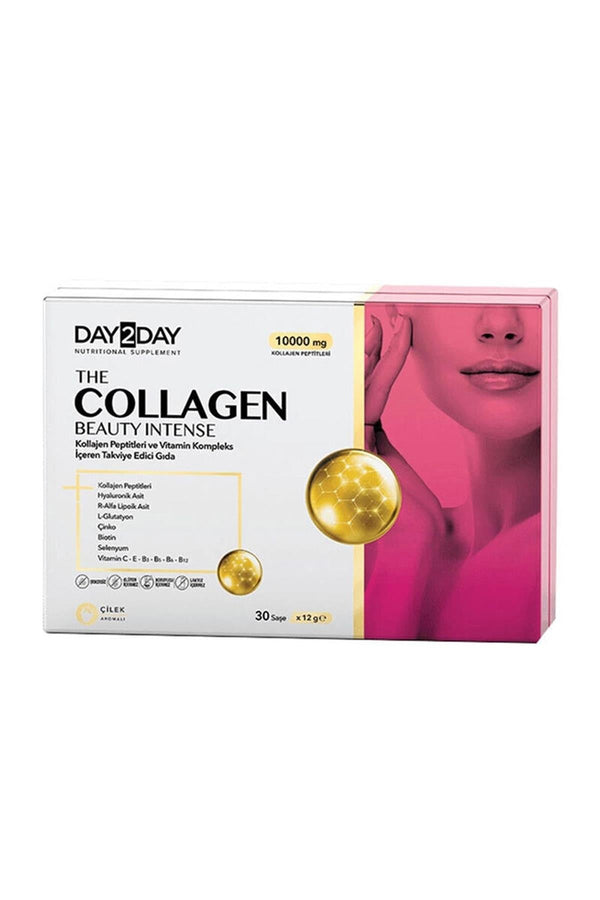 Day2Day The Collagen Beauty Intense 30 Saşe x 12 gr (Çilek Aromalı)