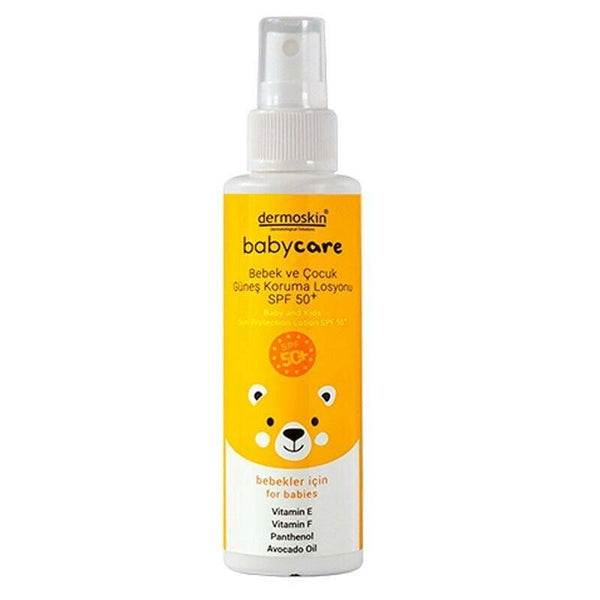 Dermoskin BabyCare Bebek ve Çocuk Güneş Koruma Losyonu SPF50+ 100ml