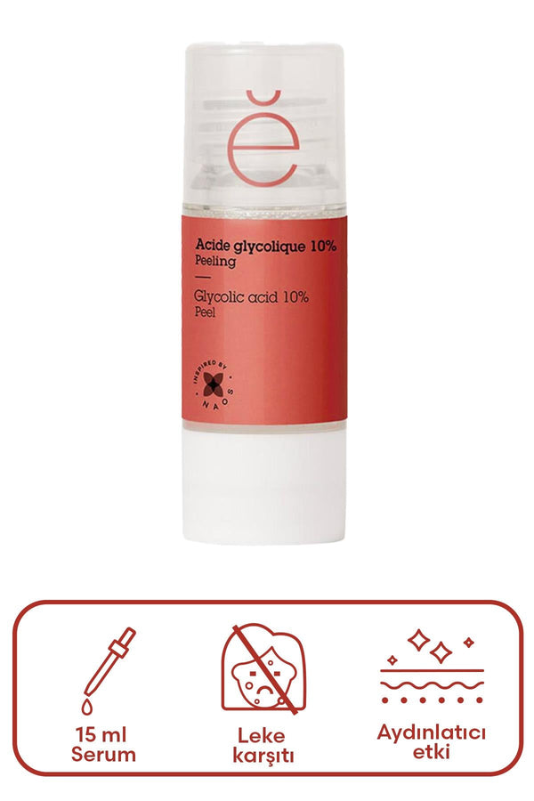 Etat Pur Pure Active Glikolik Asit %10 AHA Peeling Etkili Saf Konsantre Bakım 15 ml
