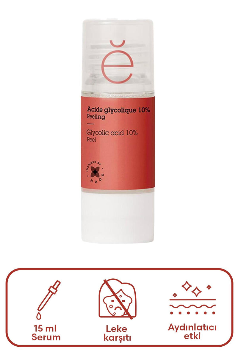 Etat Pur Pure Active Glikolik Asit %10 AHA Peeling Etkili Saf Konsantre Bakım 15 ml