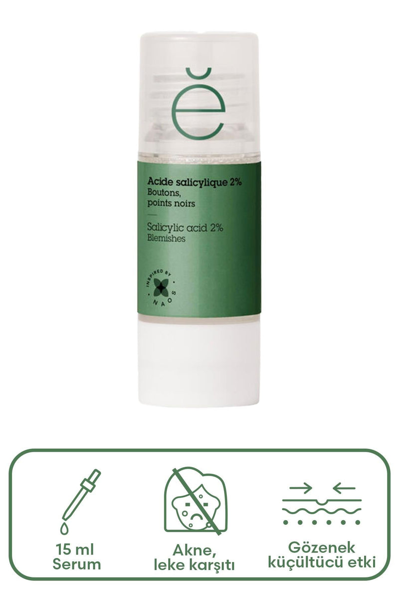 Etat Pur Pure Active Salisilik Asit %2 Siyah Nokta Görünümüne Karşı Saf Konsantre Bakım 15 ml