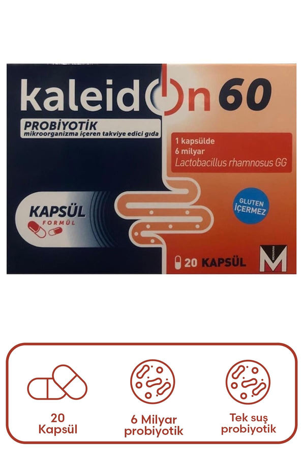 Kaleidon 60 Mg 20 Kapsül