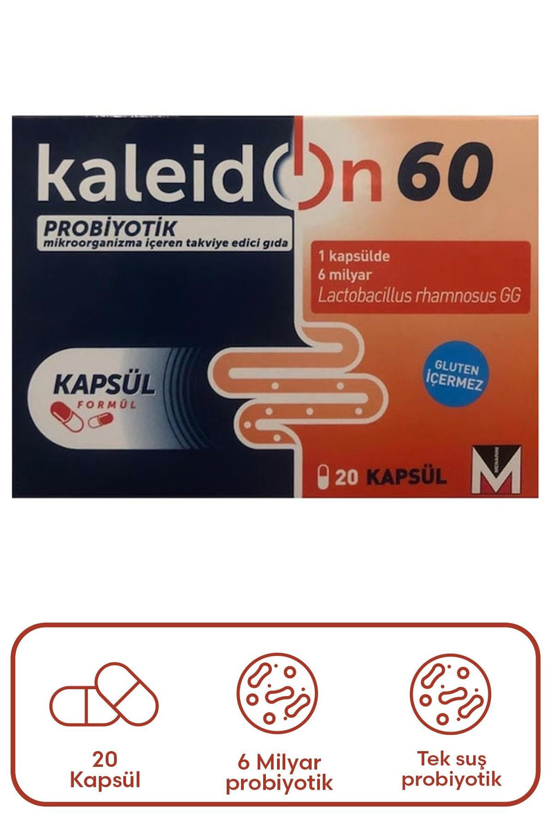 Kaleidon 60 Mg 20 Kapsül