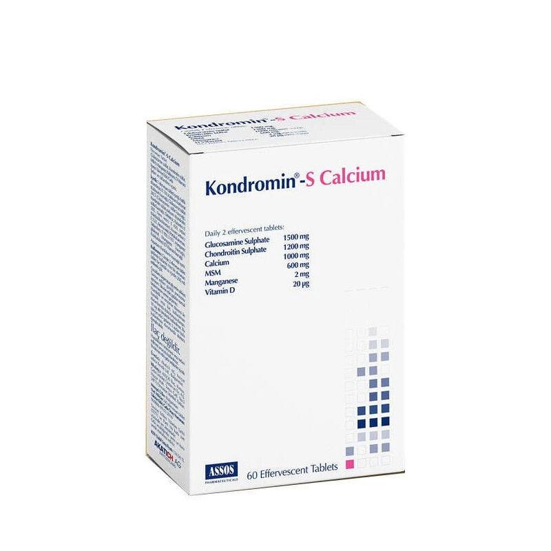 Kondromin-S Kalsiyum Efervesan Tablet 60 Tablet