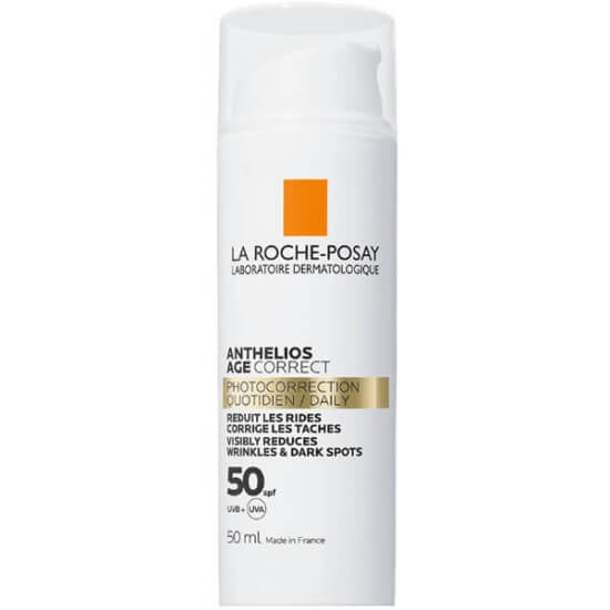 La Roche Posay Anthelios Age Correct SPF 50 Leke ve Kırışıklık Karşıtı Güneş Kremi 50 ml
