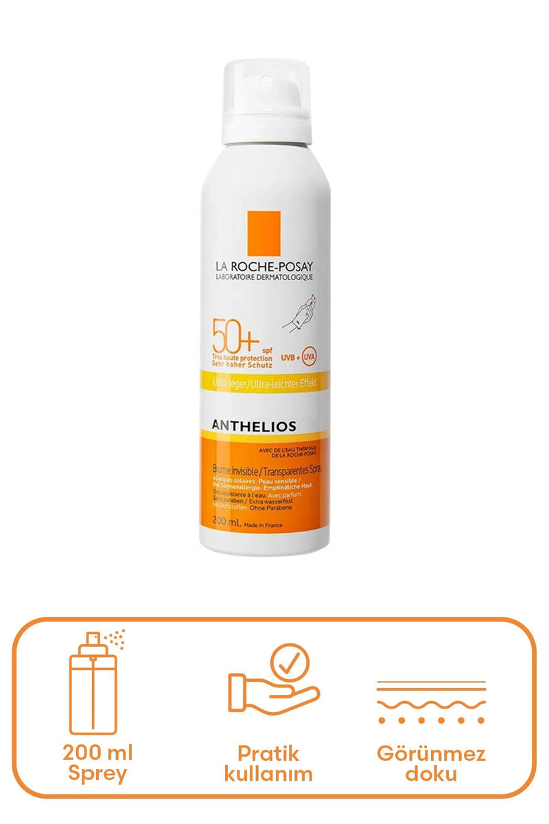 La Roche Posay Anthelios Ultra Light SPF 50+ Spray 200ml
