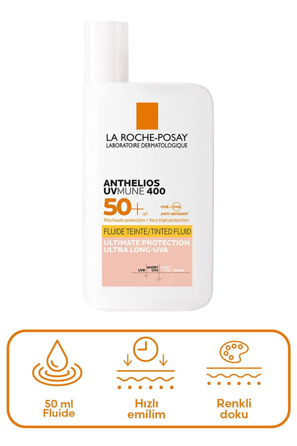 La Roche Posay Anthelios UVmune FluiRenklid Güneş Kremi SPF50+ 50 ml -